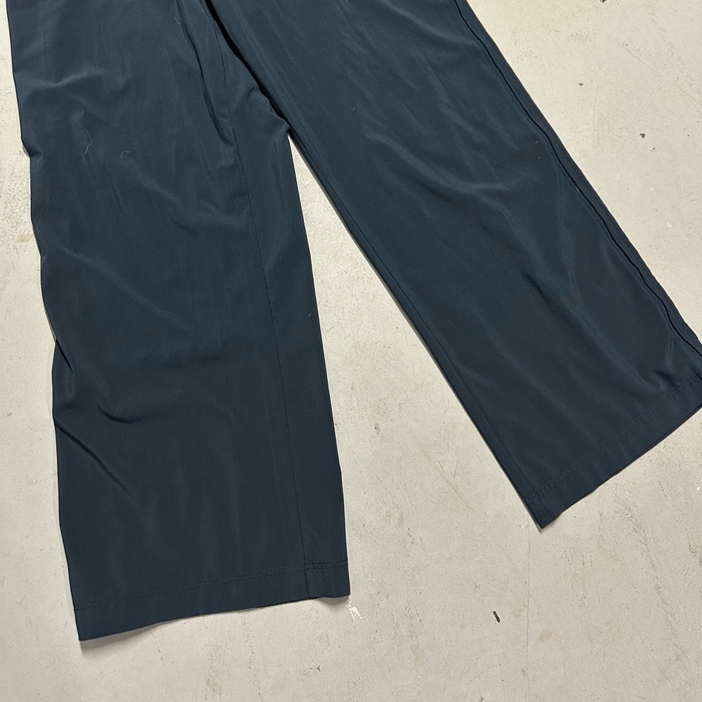 Vuori Women's Size Small Blue Villa Trouser Long Wide Leg Pants VW4086 - Picture 3 of 6